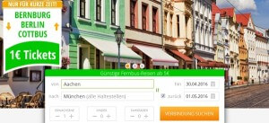 FlixBus Streckensuche